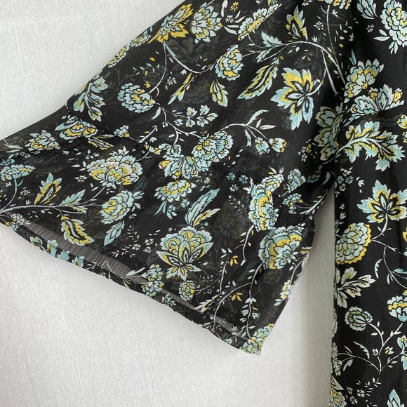 TORRID Off-shoulder Pattern Sheer Top - Picture 4 of 7